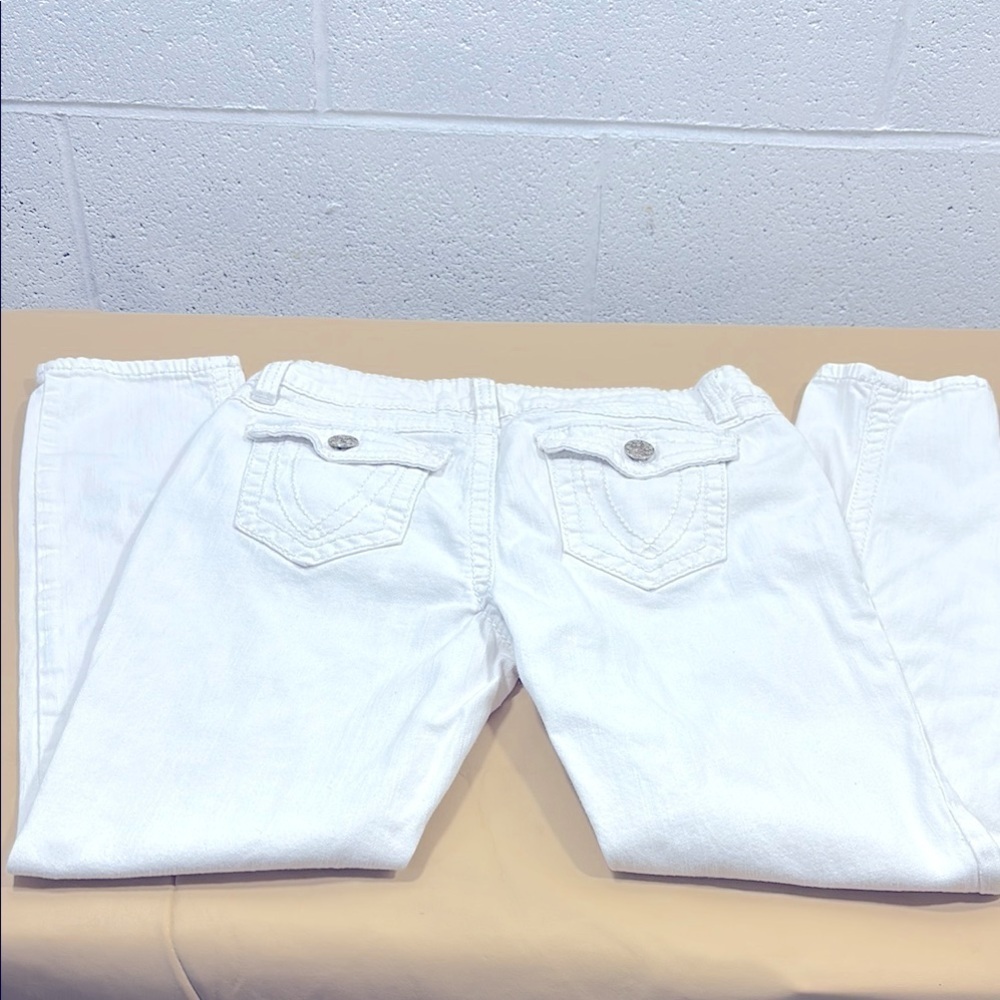 Women's White stretchy Jeans​​​​